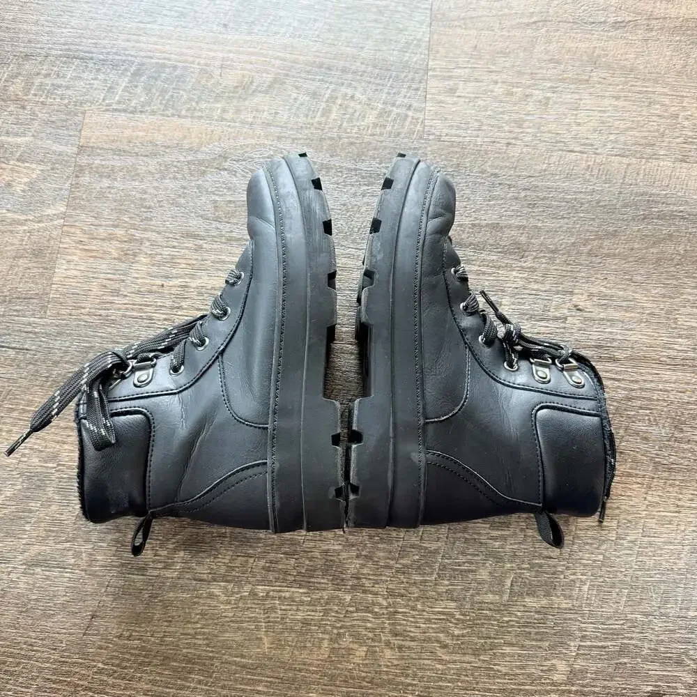H&M Black Ankle Boots Youth size 1